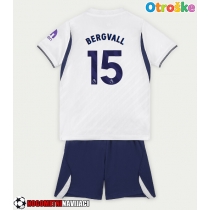 Otroške Nogometnih dresov Tottenham Hotspur Lucas Bergvall #15 Domači 2026-27 Kratki rokavi (+ hlače)